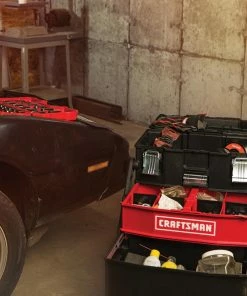 CRAFTSMAN Portable Tool Boxes 22-in 1-Drawer Black Plastic and Metal Wheels Lockable Tool Box -Craftsman Sales Shop 10779368