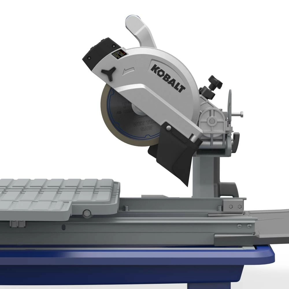 Kobalt Tile Saws 7-in 10-Amp Wet Sliding Table Tile Saw with Stand 11 Kobalt Tile Saws 7-in 10-Amp Wet Sliding Table Tile Saw with Stand - Image 11