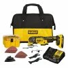 DEWALT Oscillating Tool Kits XR 2-Piece Cordless Brushless 20-volt Max Variable Speed Oscillating Multi-Tool Kit with Soft Case (1-Battery Included)