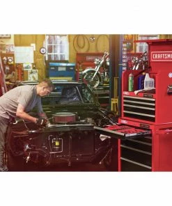 CRAFTSMAN Mechanics Tool Sets 81-Piece Standard (SAE) and Metric Combination Gunmetal Chrome Mechanics Tool Set (1/4-in; 3/8-in) -Craftsman Sales Shop 10996628