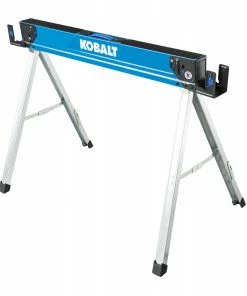 Kobalt Saw Horses 43-in W x 30-in H Steel Saw Horse (1100-lb Capacity)