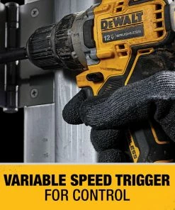 DEWALT Drills XTREME 12-volt Max 3/8-in Brushless Cordless Drill (2-Batteries Included and Charger Included) -Craftsman Sales Shop 11096040