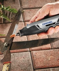 Dremel Rotary Tools Lite 12-Piece Variable Speed Cordless 4-Volt 2-Amp Multipurpose Rotary Tool -Craftsman Sales Shop 11156220 scaled