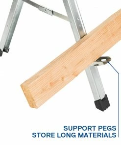 Kobalt Saw Horses 43-in W x 30-in H Steel Saw Horse (1100-lb Capacity) -Craftsman Sales Shop 11204115