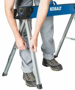 Kobalt Saw Horses 43-in W x 30-in H Steel Saw Horse (1100-lb Capacity) -Craftsman Sales Shop 11204118 scaled