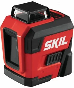 SKIL Laser Levels 65-ft Red Beam Self-Leveling Cross-Line 360 Laser Level Kit with Plumb Points and Level with Soft Case -Craftsman Sales Shop 11221831