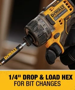 DEWALT Cordless Screwdrivers XTREME 12-Volt Max Brushless 1/4-in Cordless Screwdriver (2-Batteries Included and Charger Included) -Craftsman Sales Shop 11236705