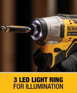 DEWALT Impact Drivers XTREME 12-volt Max 1/4-in Variable Speed Brushless Cordless Impact Driver (2-Batteries Included) -Craftsman Sales Shop 11236713