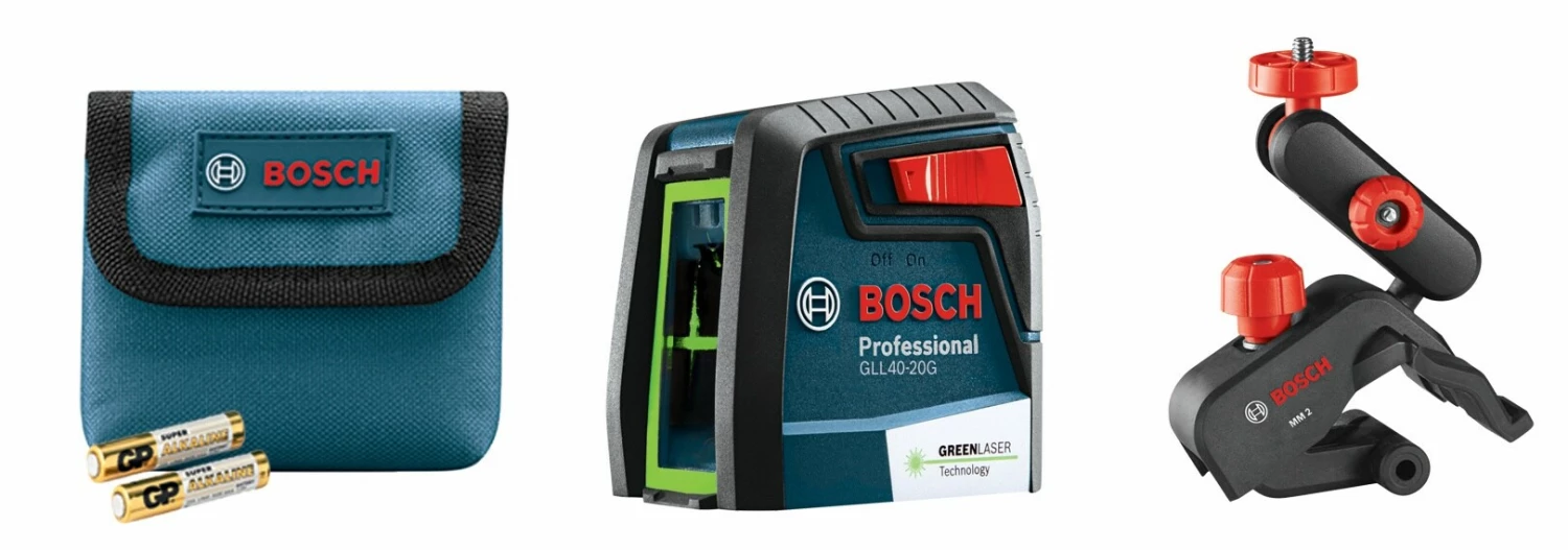 Bosch Laser Levels VisiMax 40-ft Green Beam Self-Leveling Cross-line Cross Laser Level 12 Bosch Laser Levels VisiMax 40-ft Green Beam Self-Leveling Cross-line Cross Laser Level - Image 12