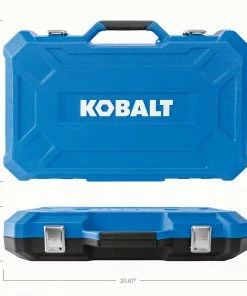 Kobalt Impact Sockets & Impact Socket Sets 55-Piece Standard (SAE) and Metric Combination 1/2-in Drive Set 6-Point Impact Socket Set -Craftsman Sales Shop 11328541 scaled