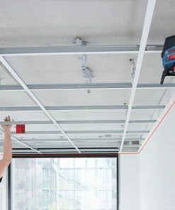 Bosch Laser Levels VisiMax 100-ft Red Beam Self-Leveling Cross-line Cross Laser Level with Plumb Points and Level -Craftsman Sales Shop 11371286