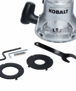 Kobalt Routers 1/4-in and 1/2-in-Amp Fixed Corded Router Table and (Tool Only) -Craftsman Sales Shop 11386283
