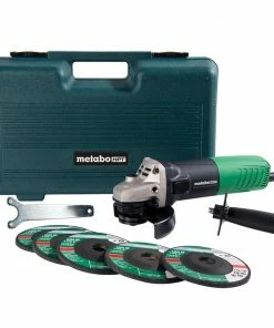 Metabo HPT Angle Grinders 4.5-in 6.2 Amps Sliding Switch Corded Angle Grinder