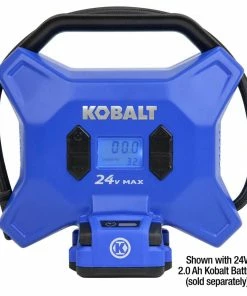 Kobalt Air Inflators Kobalt 24 Volt cordless high pressure inflator 24-Volt Lithium Ion (Li-Ion) Air Inflator (Power Source: Battery) -Craftsman Sales Shop 11621567