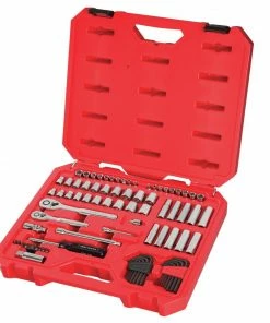 CRAFTSMAN Mechanics Tool Sets 83-Piece Standard (SAE) and Metric Combination Polished Chrome Mechanics Tool Set (1/4-in; 3/8-in) 9 CRAFTSMAN Mechanics Tool Sets 83-Piece Standard (SAE) and Metric Combination Polished Chrome Mechanics Tool Set (1/4-in; 3/8-in) -Craftsman Sales Shop 11670727