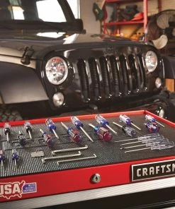 CRAFTSMAN Bottom Tool Cabinets 2000 Series 26.5-in W x 34-in H 5-Drawer Steel Rolling Tool Cabinet (Red) -Craftsman Sales Shop 11963335