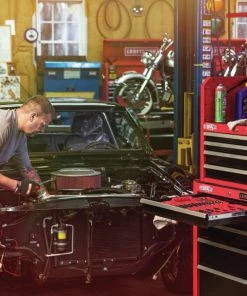 CRAFTSMAN Bottom Tool Cabinets 2000 Series 26.5-in W x 37.5-in H 5-Drawer Steel Rolling Tool Cabinet (Red) -Craftsman Sales Shop 11963345