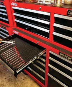 CRAFTSMAN Bottom Tool Cabinets 2000 Series 26.5-in W x 37.5-in H 5-Drawer Steel Rolling Tool Cabinet (Red) -Craftsman Sales Shop 11963349