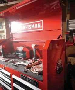 CRAFTSMAN Top Tool Chests 2000 Series 40.5-in W x 24.5-in H 6-Drawer Steel Tool Chest (Red) -Craftsman Sales Shop 11992915