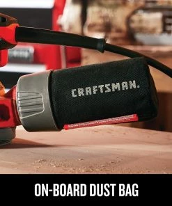 CRAFTSMAN Power Sanders 120-Volt 3-Amp Corded Random Orbital Sander with Dust Management -Craftsman Sales Shop 11997425