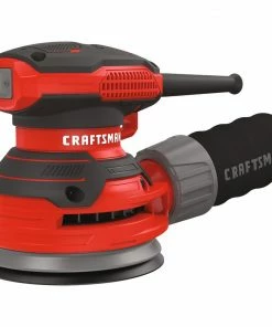 CRAFTSMAN Power Sanders 120-Volt 3-Amp Corded Random Orbital Sander with Dust Management -Craftsman Sales Shop 11997427