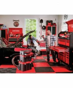 CRAFTSMAN Portable Tool Boxes VERSASTACK System 20-in Red Plastic Wheels Lockable Tool Box -Craftsman Sales Shop 11997538