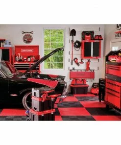 CRAFTSMAN Portable Tool Boxes VERSASTACK System 20-in Red Plastic Wheels Lockable Tool Box -Craftsman Sales Shop 11997540