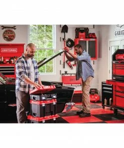 CRAFTSMAN Portable Tool Boxes VERSASTACK System 17-in Red Plastic Lockable Tool Box 25 CRAFTSMAN Portable Tool Boxes VERSASTACK System 17-in Red Plastic Lockable Tool Box -Craftsman Sales Shop 12001306
