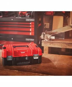 CRAFTSMAN Portable Tool Boxes VERSASTACK System 17-in Red Plastic Lockable Tool Box 20 CRAFTSMAN Portable Tool Boxes VERSASTACK System 17-in Red Plastic Lockable Tool Box -Craftsman Sales Shop 12001307