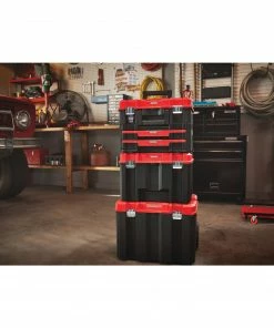 CRAFTSMAN Portable Tool Boxes VERSASTACK System 17-in 2-Drawer Black Plastic Tool Box 28 CRAFTSMAN Portable Tool Boxes VERSASTACK System 17-in 2-Drawer Black Plastic Tool Box -Craftsman Sales Shop 12004021