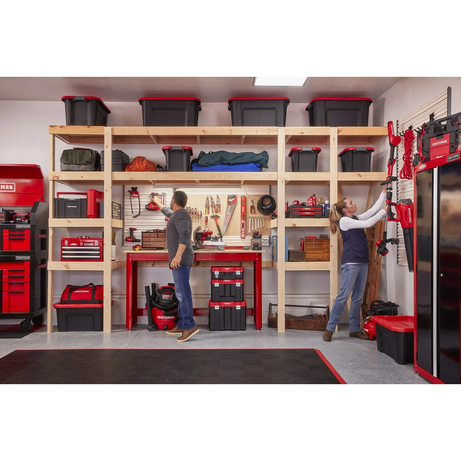 CRAFTSMAN Portable Tool Boxes VERSASTACK System 17-in 2-Drawer Black Plastic Tool Box 15 CRAFTSMAN Portable Tool Boxes VERSASTACK System 17-in 2-Drawer Black Plastic Tool Box - Image 15