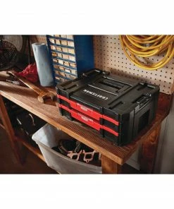 CRAFTSMAN Portable Tool Boxes VERSASTACK System 17-in 2-Drawer Black Plastic Tool Box 26 CRAFTSMAN Portable Tool Boxes VERSASTACK System 17-in 2-Drawer Black Plastic Tool Box -Craftsman Sales Shop 12004029