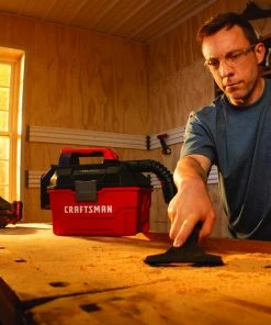 CRAFTSMAN Shop Vacuums V20 20-Volt Max 2-Gallon Cordless Portable Wet/Dry Shop Vacuum (Battery Not Included) -Craftsman Sales Shop 12103617