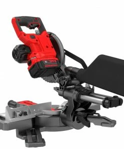 CRAFTSMAN Miter Saws V20 7-1/4-in 20-Volt Max Single Bevel Sliding Compound Cordless Miter Saw -Craftsman Sales Shop 12115360