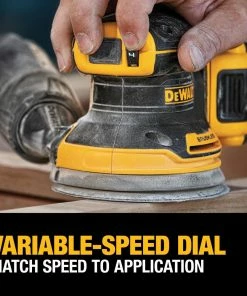 DEWALT Power Sanders 20-Volt Brushless Cordless Variable Speed Random Orbital Sander with Dust Management (Battery Included) 11 DEWALT Power Sanders 20-Volt Brushless Cordless Variable Speed Random Orbital Sander with Dust Management (Battery Included) -Craftsman Sales Shop 12339696