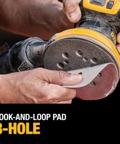 DEWALT Power Sanders 20-Volt Brushless Cordless Variable Speed Random Orbital Sander with Dust Management (Battery Included) 12 DEWALT Power Sanders 20-Volt Brushless Cordless Variable Speed Random Orbital Sander with Dust Management (Battery Included) -Craftsman Sales Shop 12339697