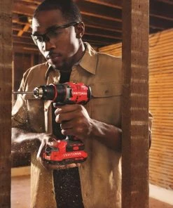 CRAFTSMAN Drills V20 20-volt Max 1/2-in Brushless Cordless Drill (2-Batteries Included and Charger Included) -Craftsman Sales Shop 14206800