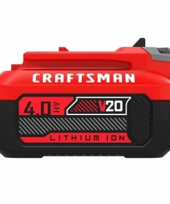 CRAFTSMAN Power Tool Batteries & Chargers V20 20-Volt Max 4 Amp-Hour Lithium Power Tool Battery -Craftsman Sales Shop 14207033