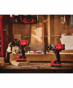 CRAFTSMAN Power Tool Combo Kits V20 2-Tool 20-Volt Max Power Tool Combo Kit with Soft Case (2-Batteries Included and Charger Included) -Craftsman Sales Shop 14207064