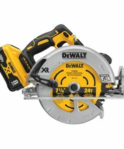 DEWALT Circular Saws XR POWER DETECT 20-Volt Max 7-1/4-in Brushless Cordless Circular Saw (1-Battery and Charger Included) -Craftsman Sales Shop 14429000