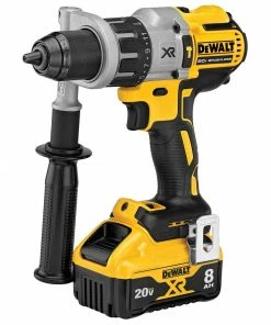 DEWALT Hammer Drills XR POWER DETECT 1/2-in 20-volt Max Variable Speed Brushless Cordless Hammer Drill (1-Battery Included) -Craftsman Sales Shop 14446993