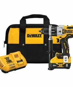DEWALT Hammer Drills XR POWER DETECT 1/2-in 20-volt Max Variable Speed Brushless Cordless Hammer Drill (1-Battery Included)