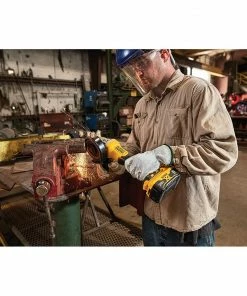 DEWALT Angle Grinders XR POWER DETECT 5-in 20-Volt Max Paddle Switch Brushless Cordless Angle Grinder (1-Battery and charger Included) -Craftsman Sales Shop 14447105