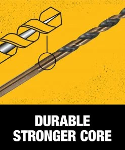 DEWALT Twist Drill Bits Black and Gold 14-Piece Assorted x Set Black and Gold Coated HSS Twist Drill Bit Set -Craftsman Sales Shop 14612633