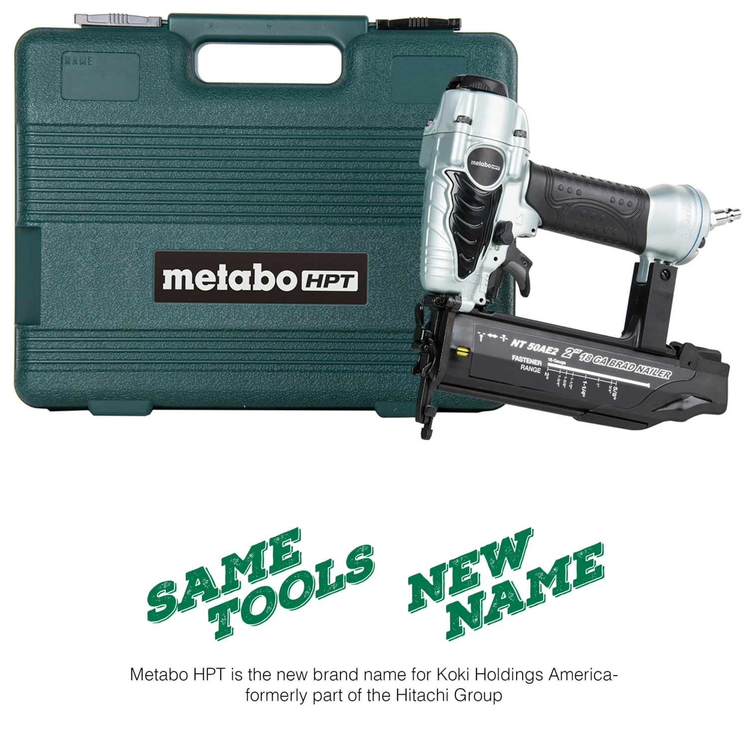 Metabo HPT Nailers 18-Gauge Pneumatic Brad Nailer 9 Metabo HPT Nailers 18-Gauge Pneumatic Brad Nailer - Image 9