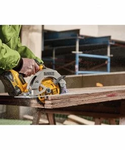 DEWALT Circular Saws XR POWER DETECT 20-Volt Max 7-1/4-in Brushless Cordless Circular Saw (1-Battery and Charger Included) -Craftsman Sales Shop 14812665