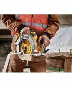 DEWALT Circular Saws XR POWER DETECT 20-Volt Max 7-1/4-in Brushless Cordless Circular Saw (1-Battery and Charger Included) -Craftsman Sales Shop 14812666