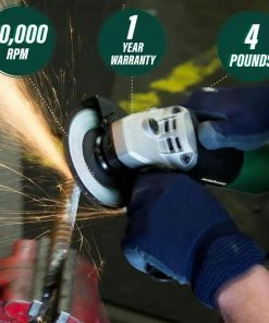 Metabo HPT Angle Grinders 4.5-in 6.2 Amps Sliding Switch Corded Angle Grinder -Craftsman Sales Shop 14861414