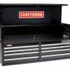 CRAFTSMAN Top Tool Chests 2000 Series 51.5-in W x 24.5-in H 8-Drawer Steel Tool Chest (Black)