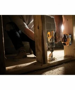 DEWALT Hammer Drills XR POWER DETECT 1/2-in 20-volt Max Variable Speed Brushless Cordless Hammer Drill (1-Battery Included) -Craftsman Sales Shop 15042138